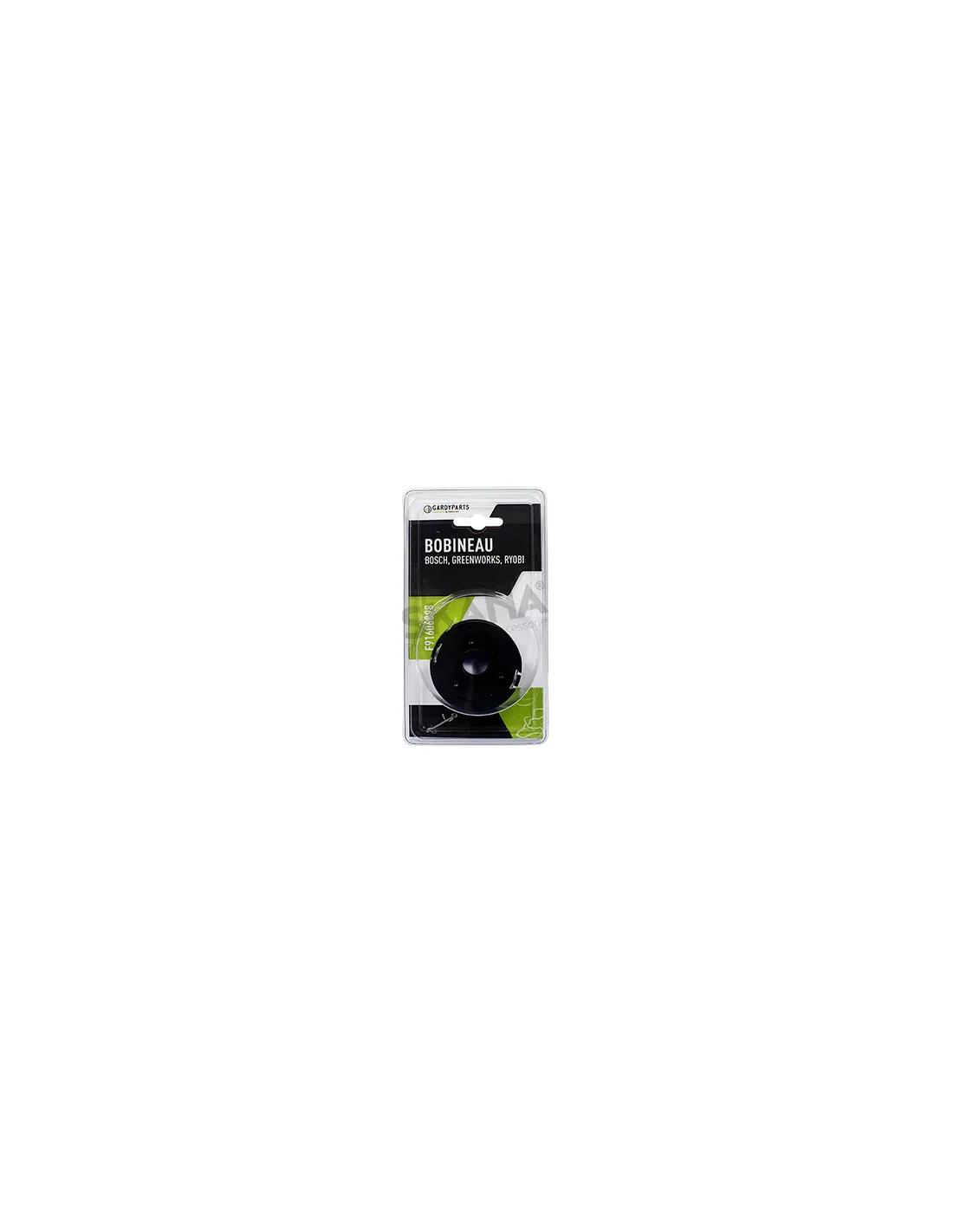 bobineau adaptable pour coupe bordures bosch modèles: art23l, art26l. remplace origine: f016800385, 1619x08646 - greenworks modè