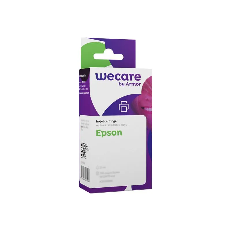 Cartouche compatible Epson T0511 Echiquier - noir - Wecare