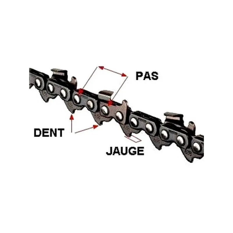 Chaine tronçonneuse 3/8 050 50 dents