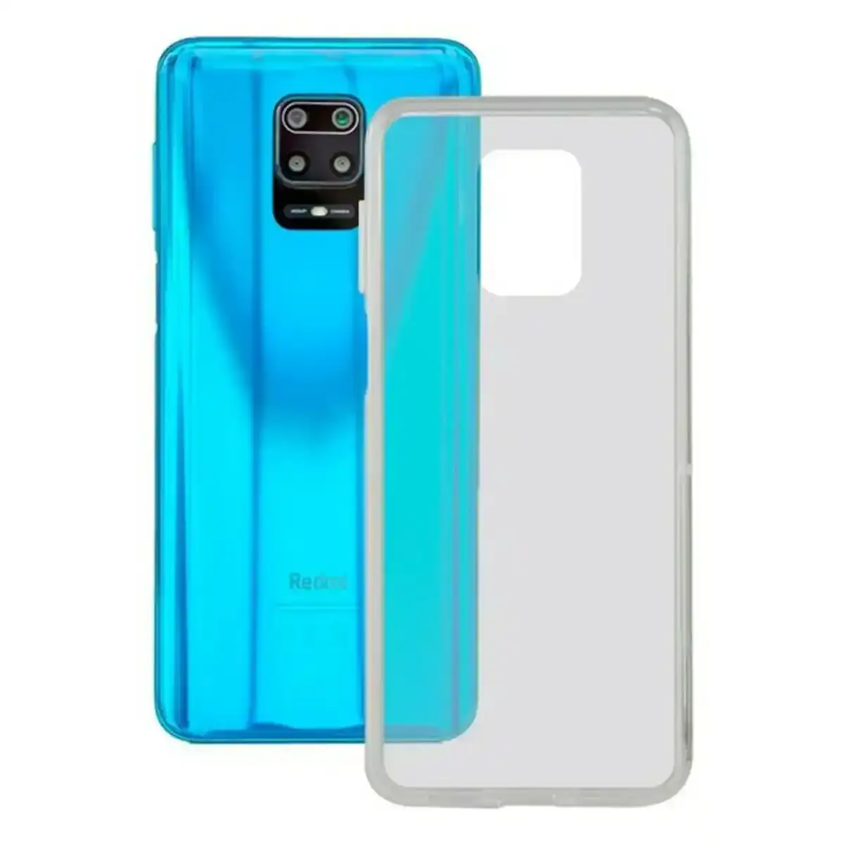 Coque mobile Xiaomi Redmi Note 9S KSIX Flex TPU 
