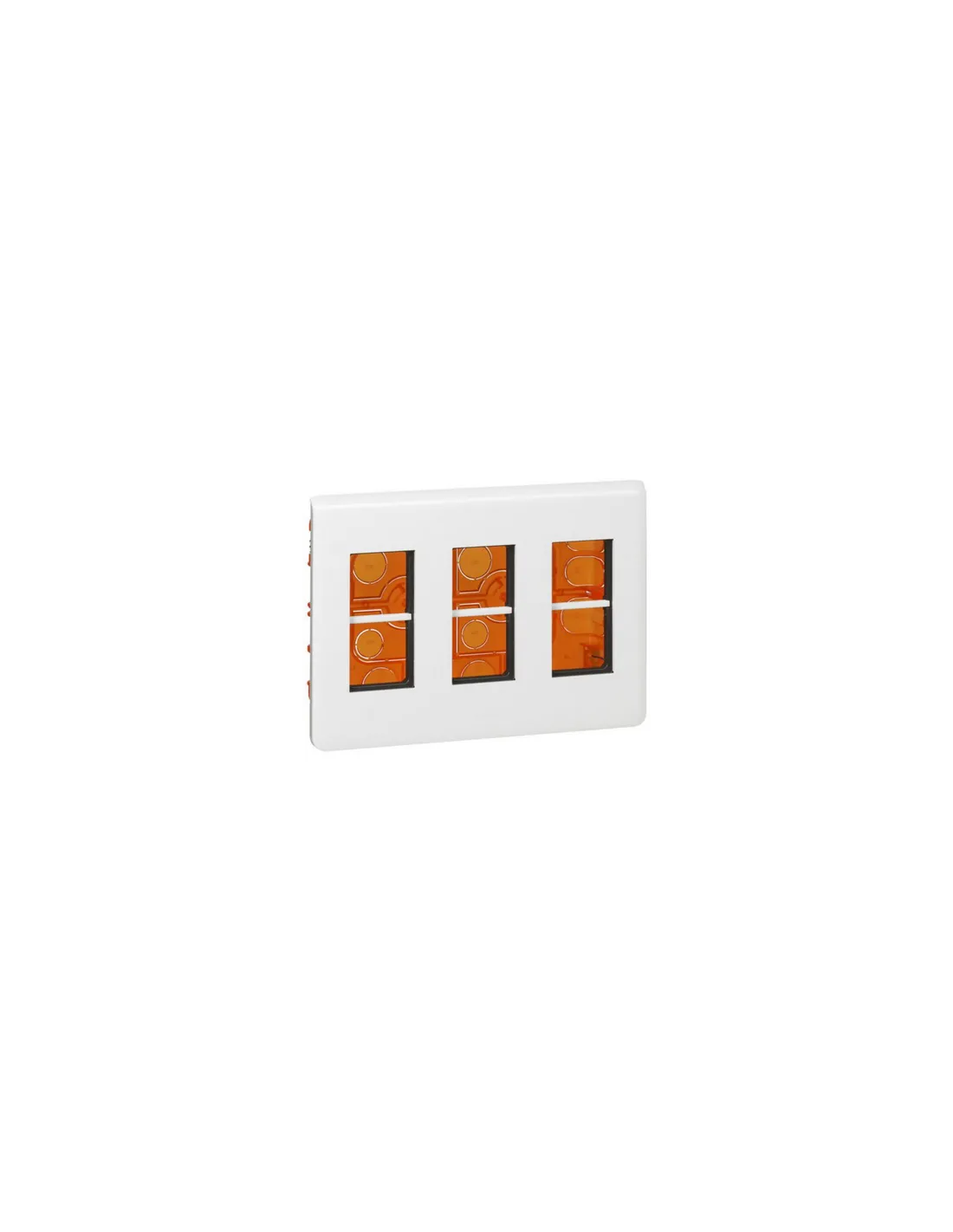 Kit poste de travail encastré Mosaic pour 3x4 modules LEGRAND 078873L