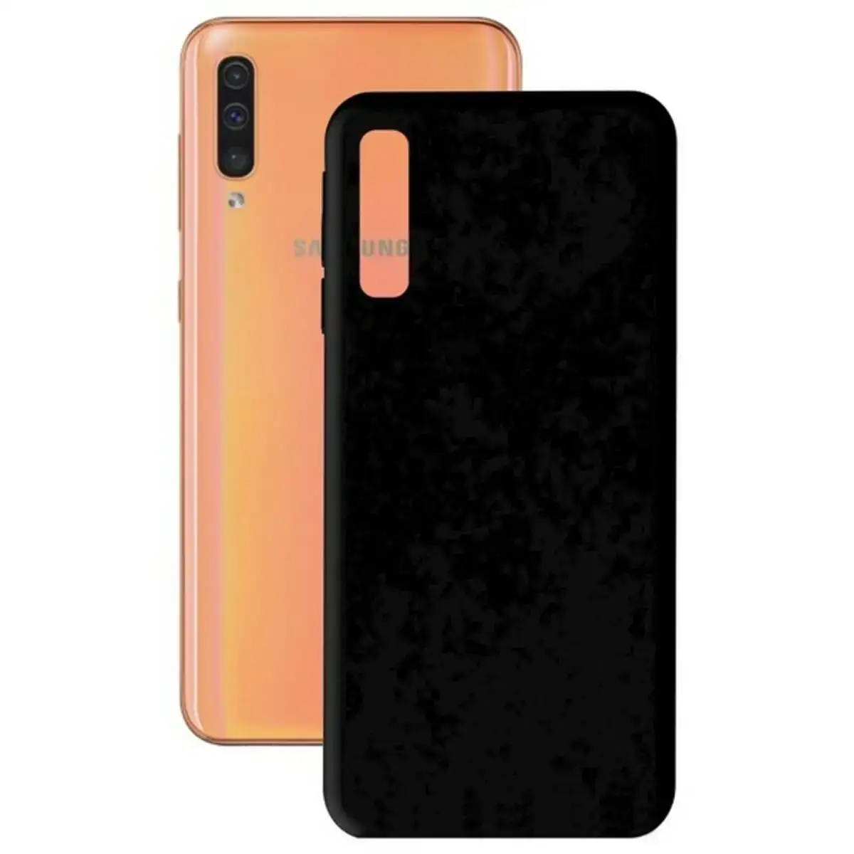 Protection pour téléphone portable Samsung Galaxy A70 KSIX Soft Cover 