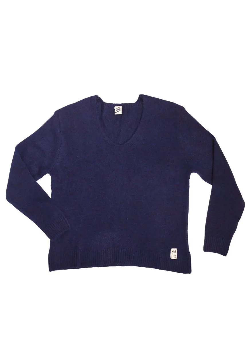 Pull Femme CLASSIC LABEL Bleu