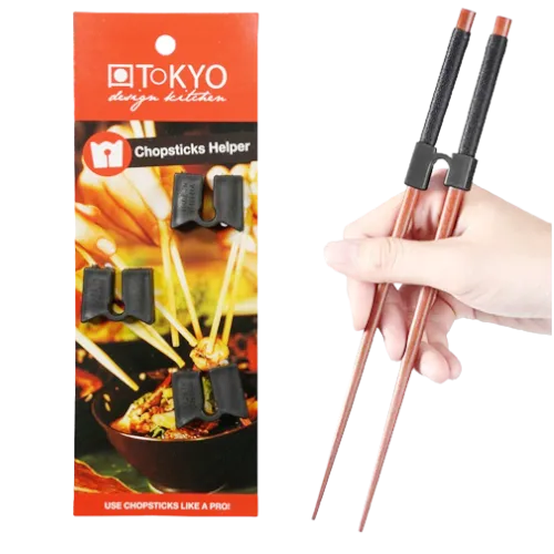 Set de 3 supports d'apprentissage pour baguettes 